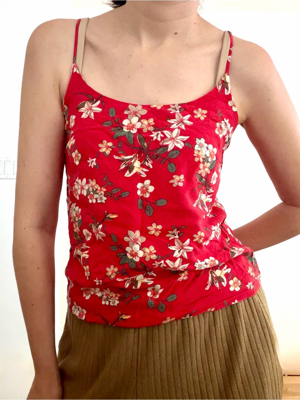 Vero Moda floral tank top - XS